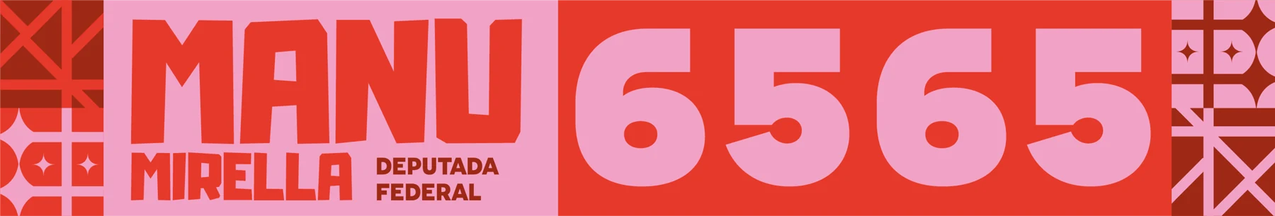 Manu Mirella — deputada federal — 6565